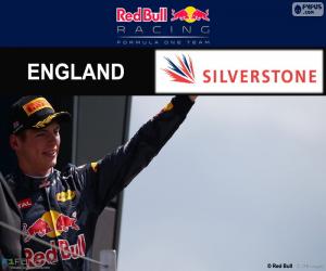 пазл Макс Ферстаппен, Гран-при Великобритании 2016